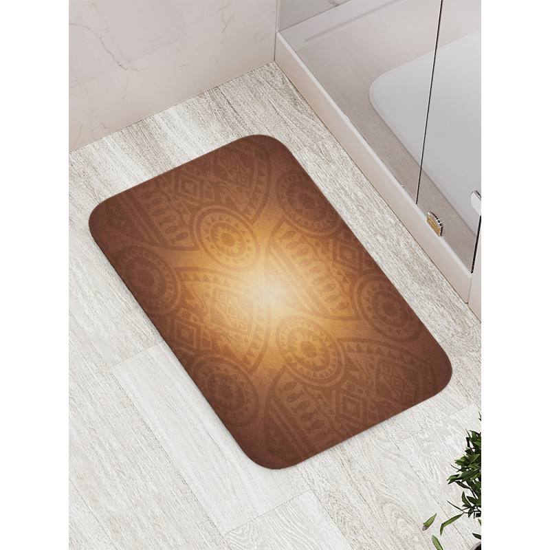 Art Animals Flowers Bath Mat