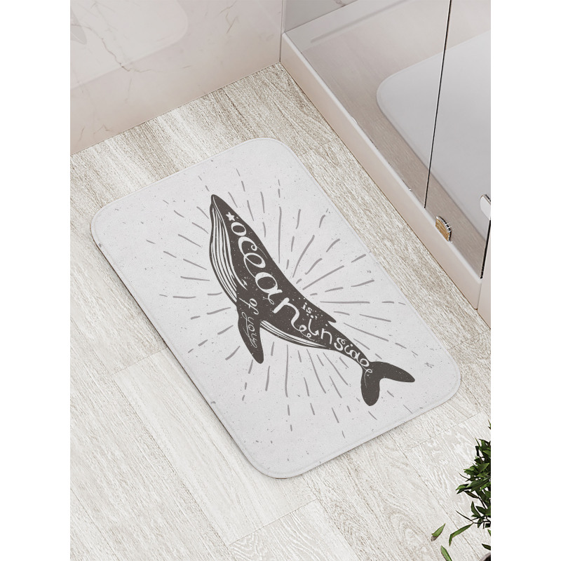 Ocean Inside You Bath Mat