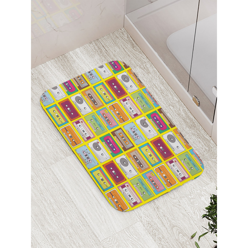 Audio Casette Tape Bath Mat