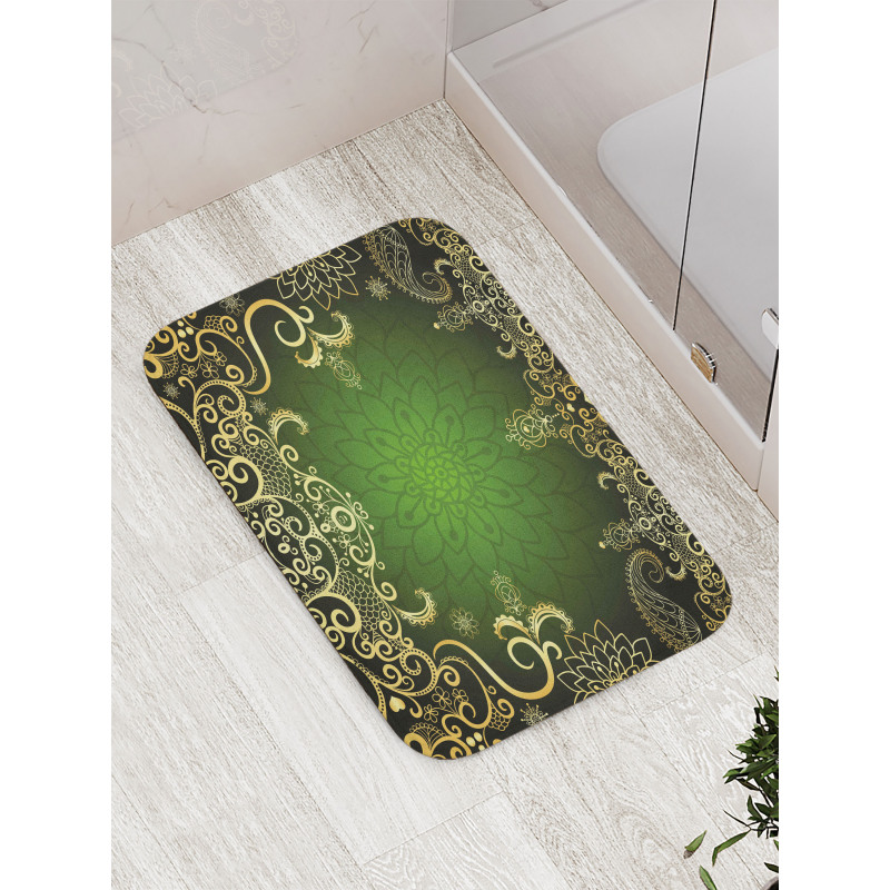 Frame Lotus Bath Mat