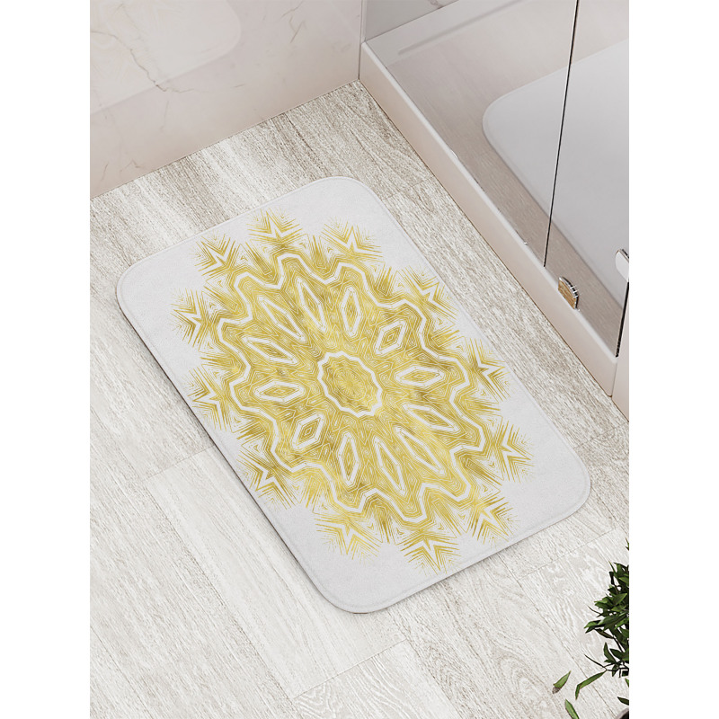 Oriental Modern Pattern Bath Mat