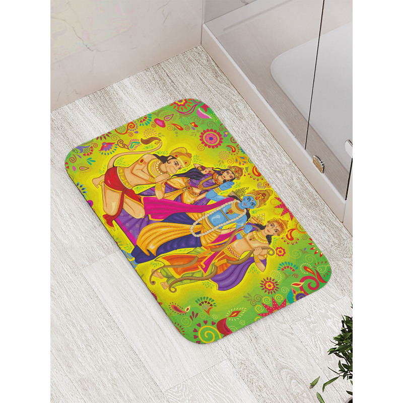 Festival Celebration Bath Mat