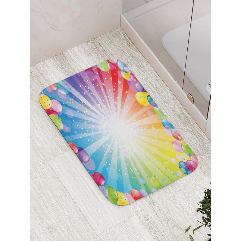 Balloons Bath Mat