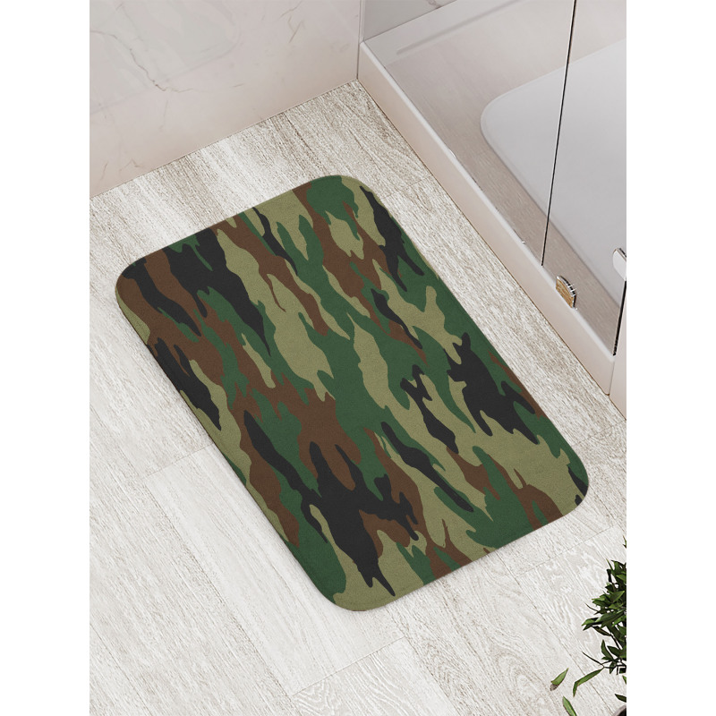 Uniform Inspired Fashion Bath Mat