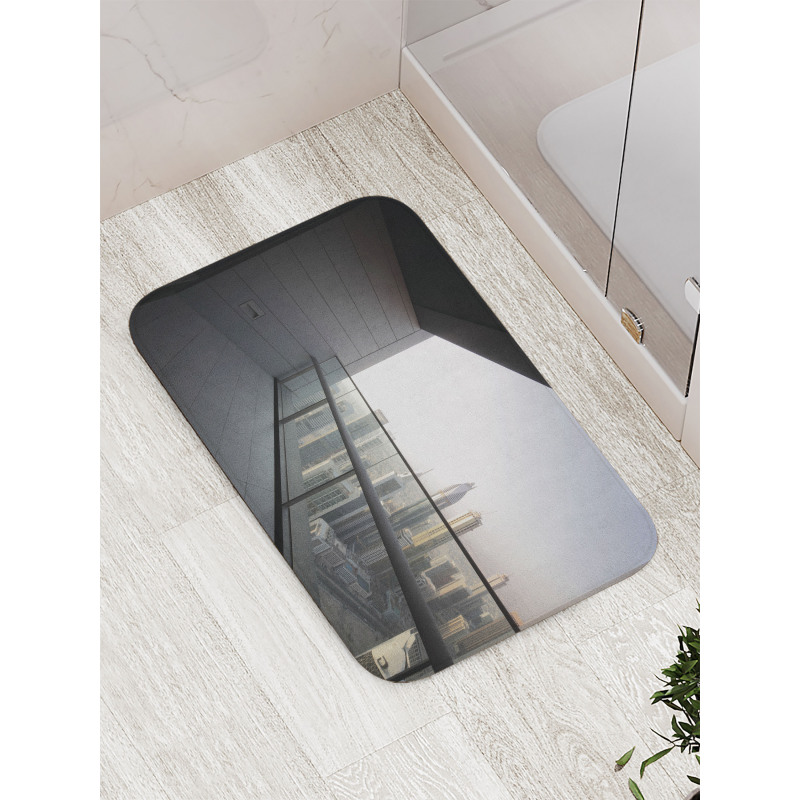 Dubai Cityscape Bath Mat