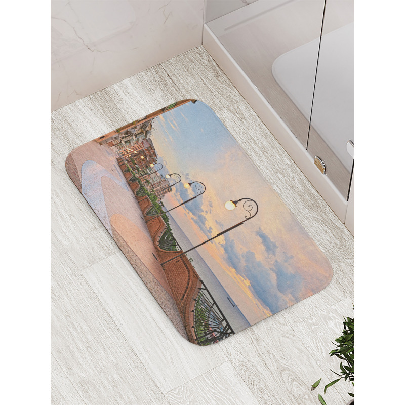 Dawn in Ortona Abruzzo Bath Mat