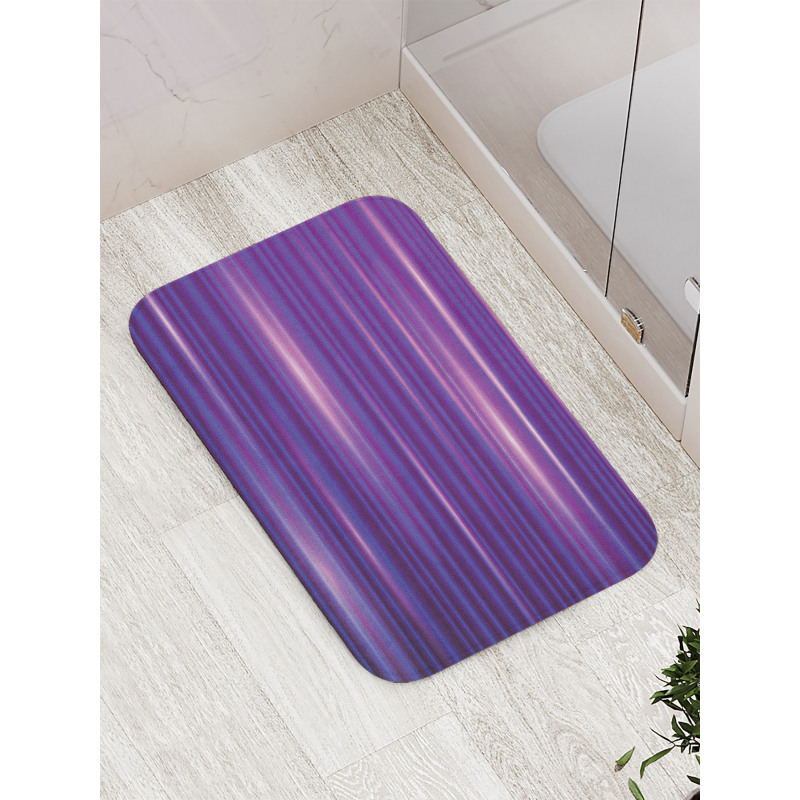 Stripe Horizontal Lines Bath Mat