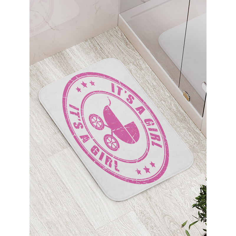 Grunge It's a Girl Bath Mat