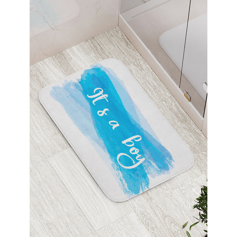 It's Boy Abstract Bath Mat