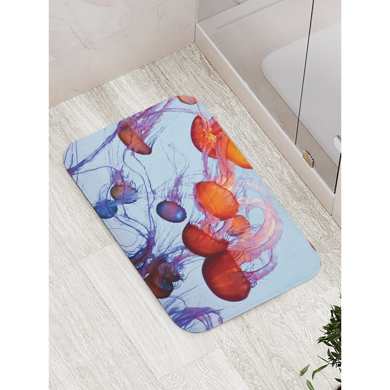 Jellyfish in the Ocean Bath Mat