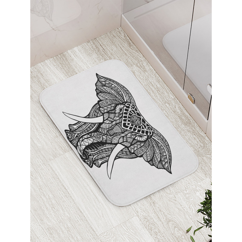 Native Totem Bath Mat