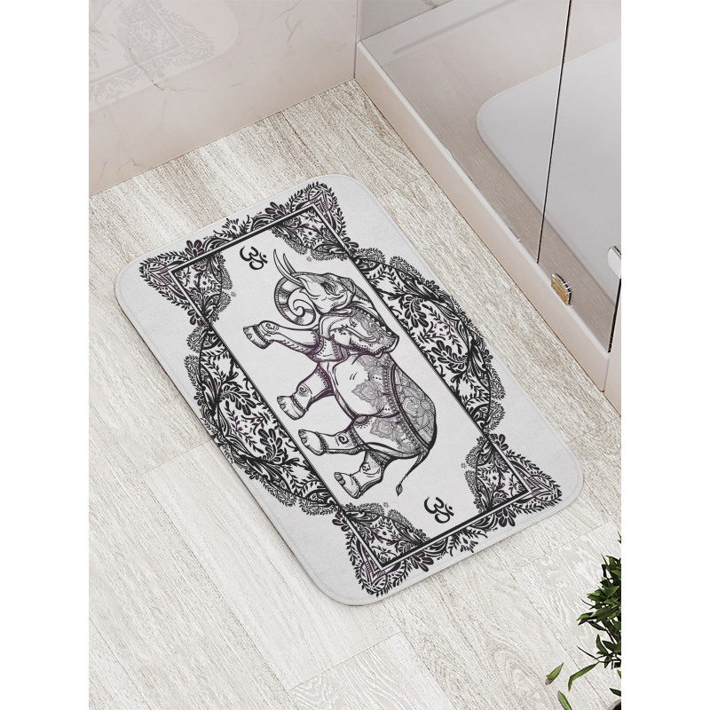 Rain Symbol Bath Mat