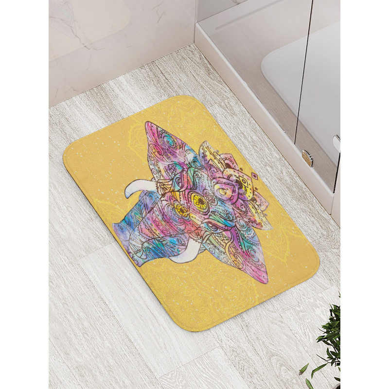 Luck Symbol Bath Mat