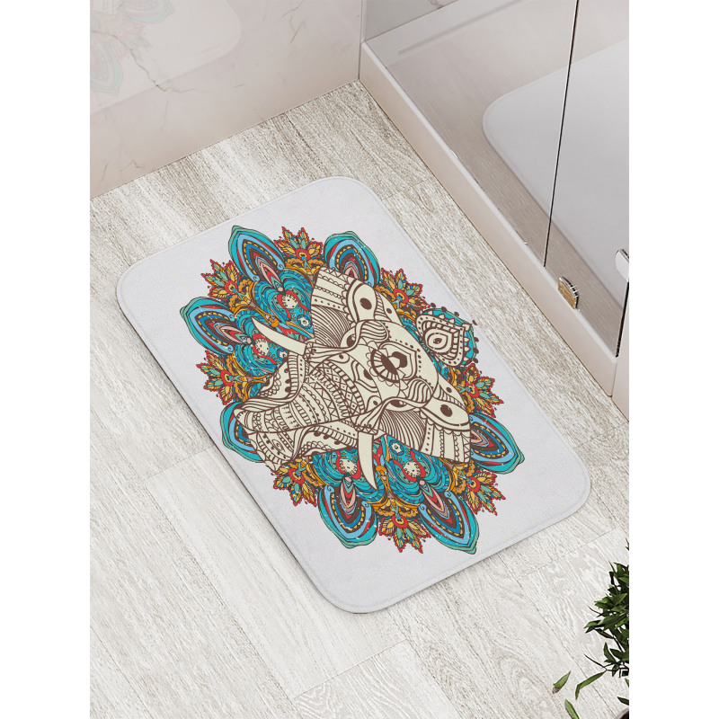 Building of Savior Bath Mat