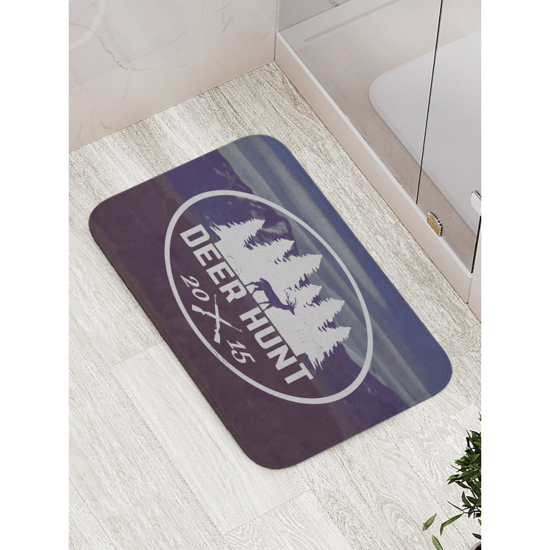 Emblem Antler Bath Mat