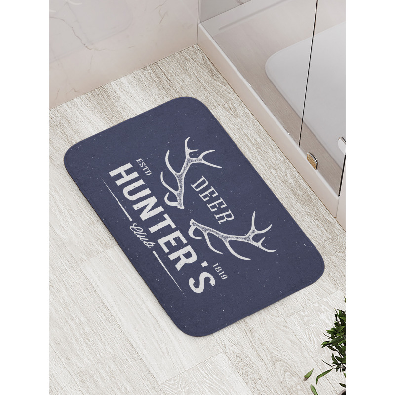 Deer Hunter Club Bath Mat