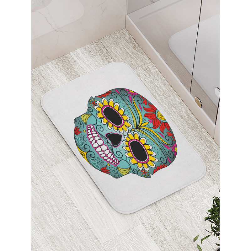 Folk Art Featured Bath Mat