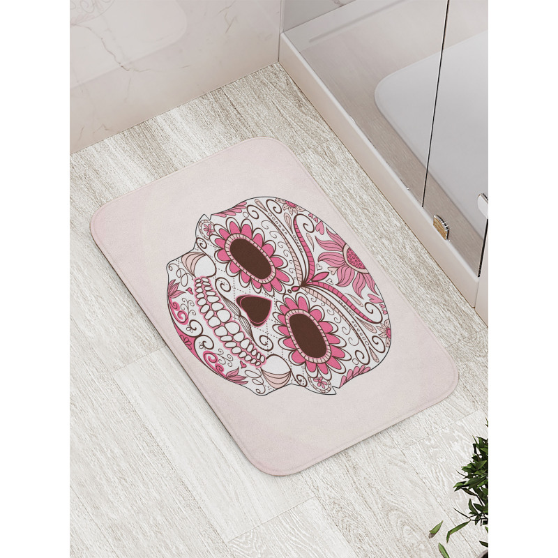 Mexican Ornaments Bath Mat