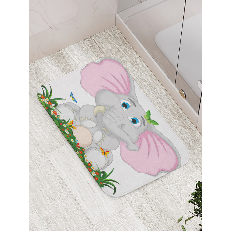 Garden Daisies Bath Mat