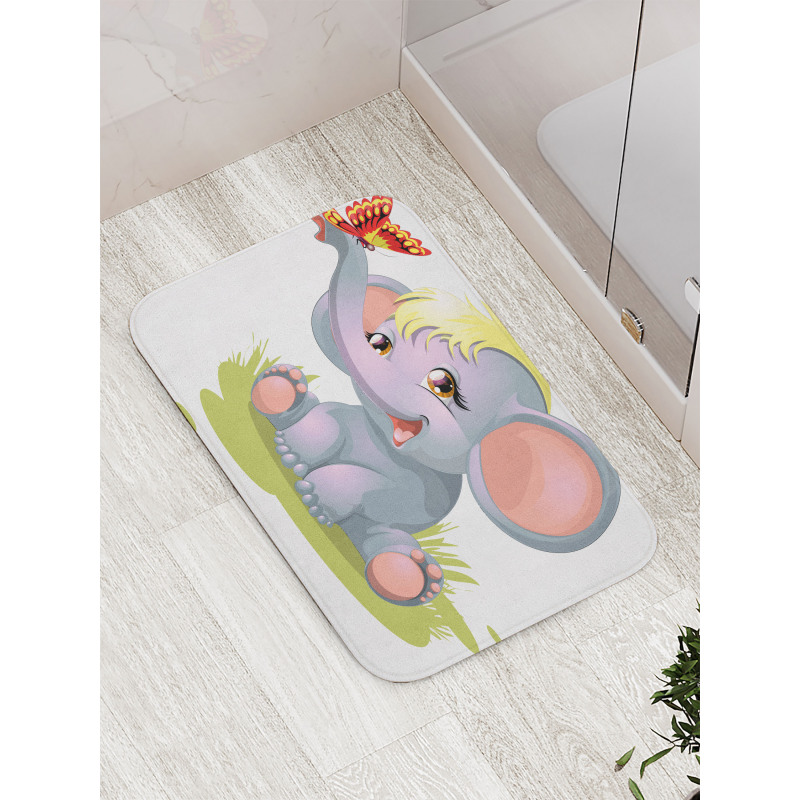 Newborn Mascot Bath Mat