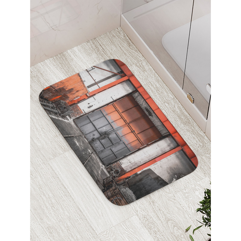 Old Gate Entrance Bath Mat