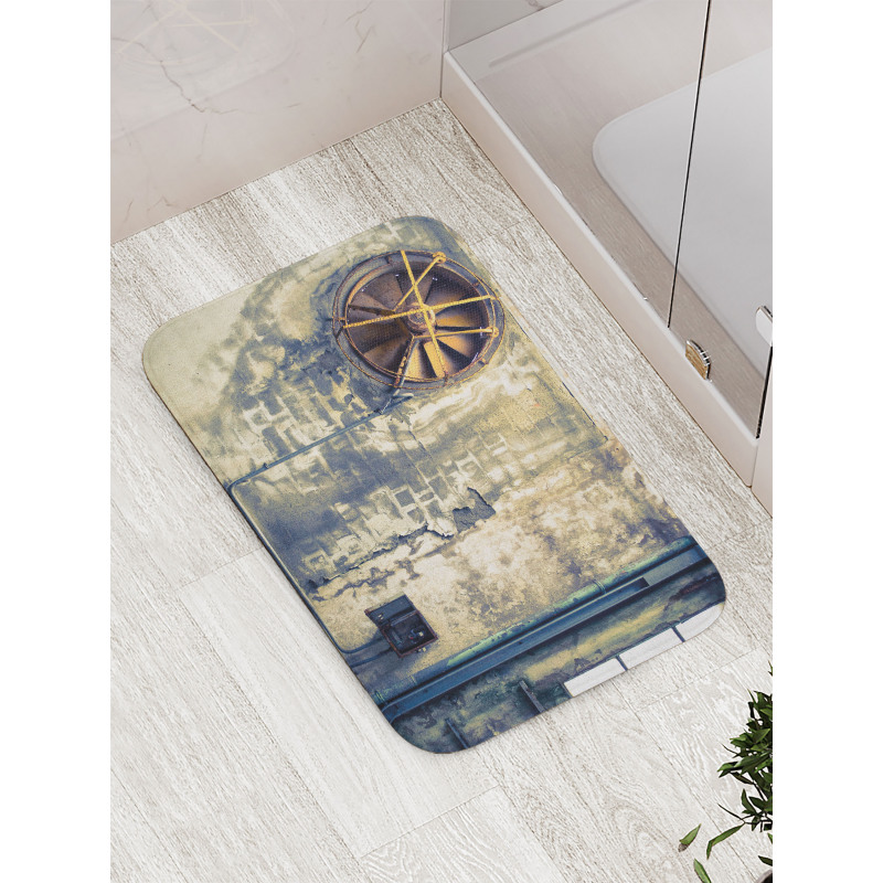 Wrecked Wall Bath Mat