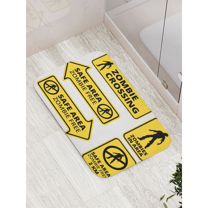 Safe Area Zone Bath Mat