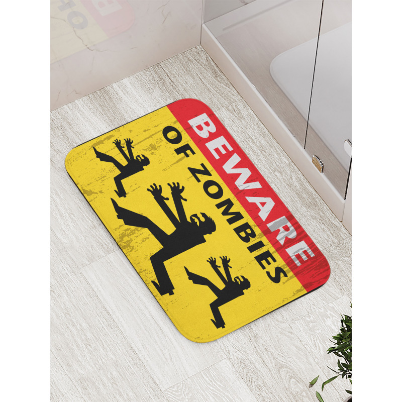 Fiction Humor Art Bath Mat