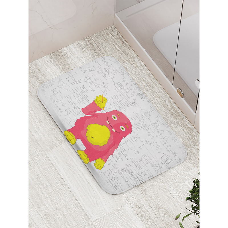 Funny Smart Monster Bath Mat