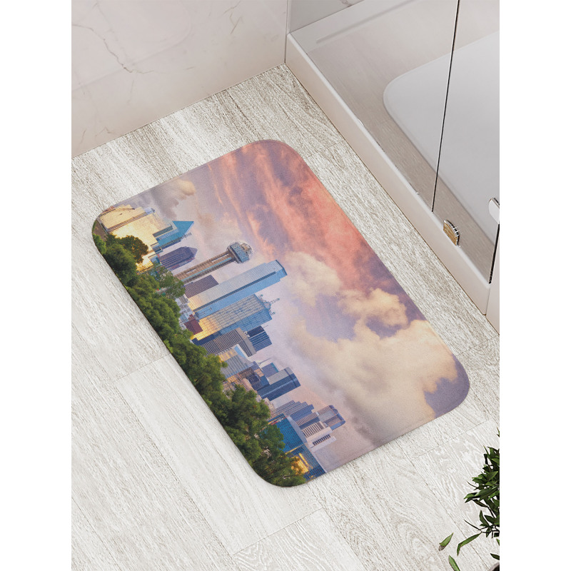 Dallas Skyline Bath Mat