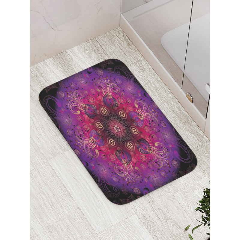 Floral Persian Bath Mat