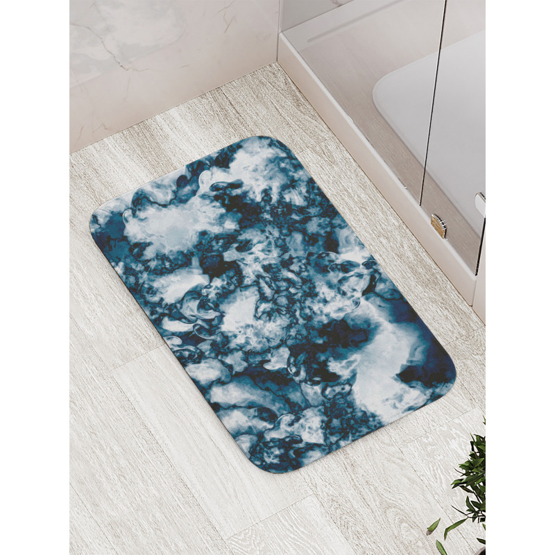 Vintage Nature Painted Bath Mat