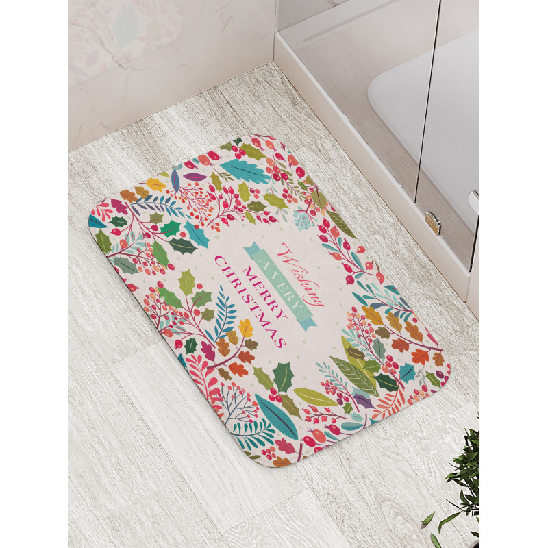 Blossoms Herbs Bath Mat