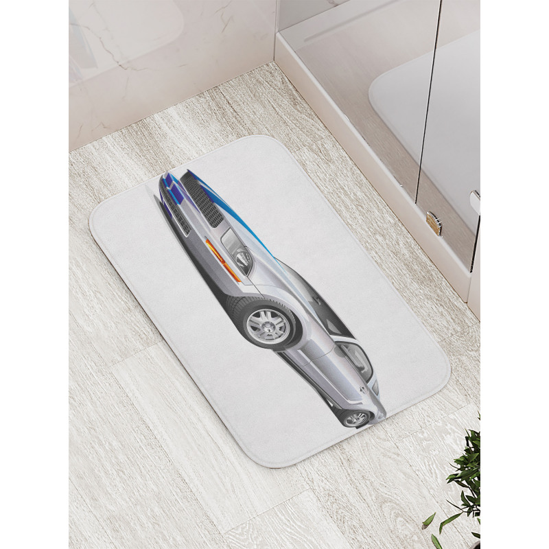 Cool Speed Car Bath Mat