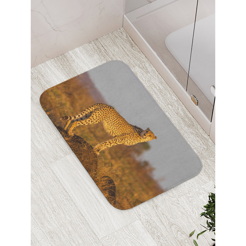 Wild Cheetah Bath Mat