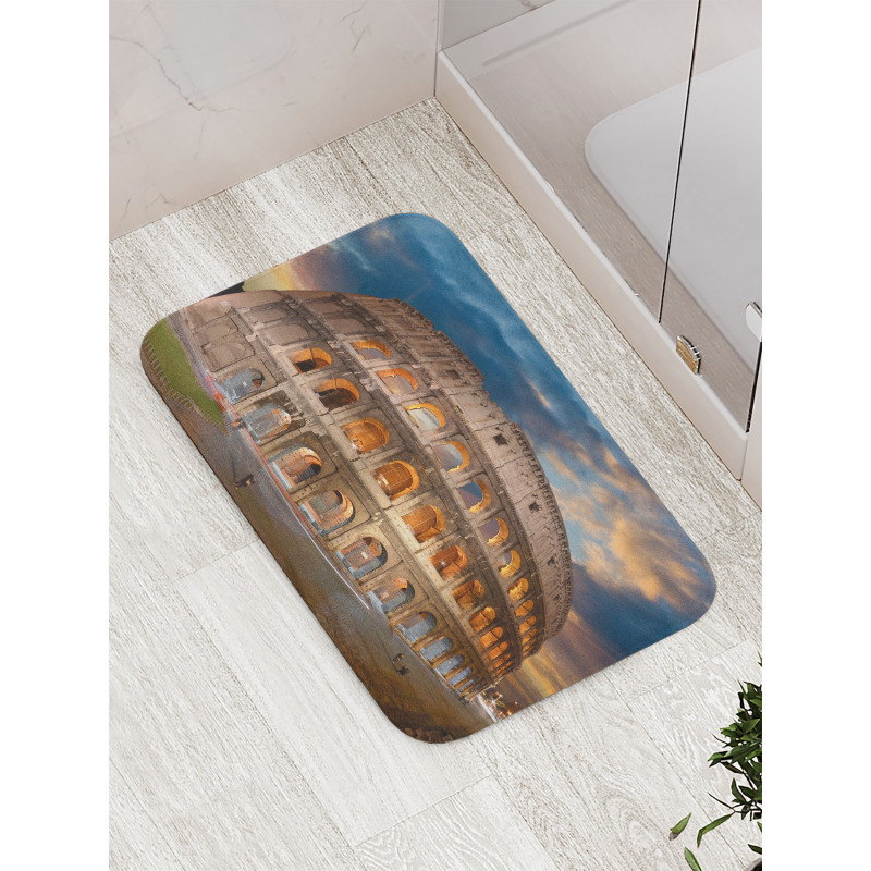 Colosseum at Sunset Bath Mat