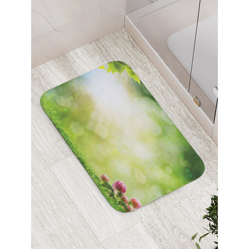 Fresh Spring Blossoms Bath Mat