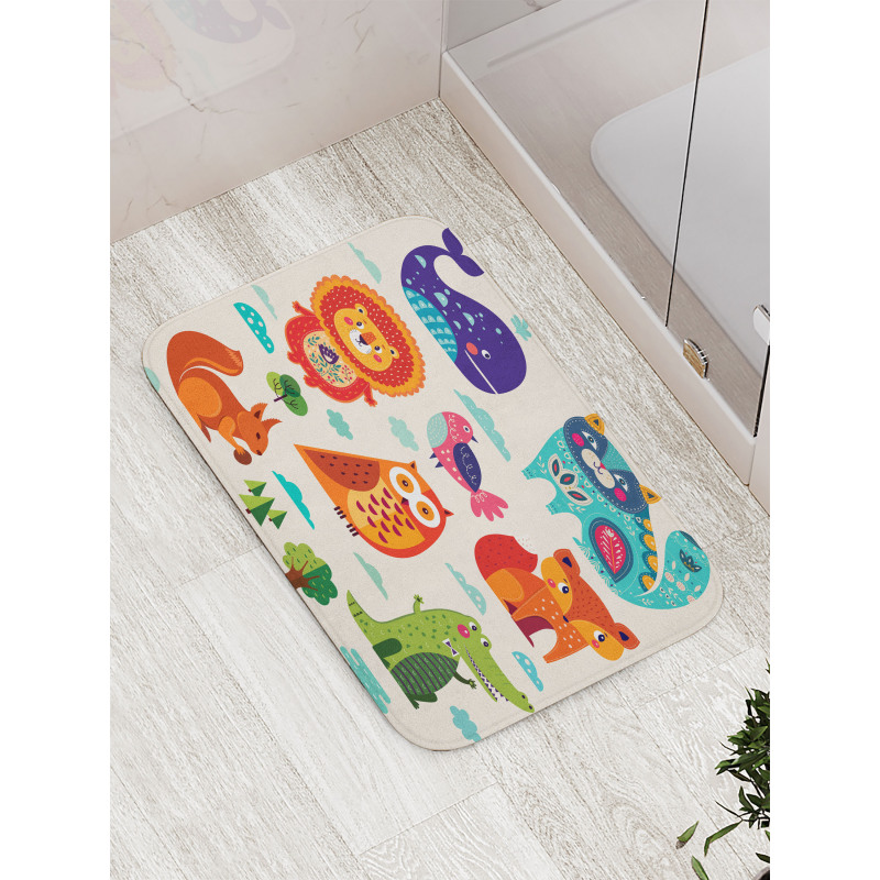 Native Ornate Fun Bath Mat