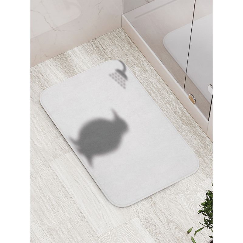 Showering Animal Bath Mat