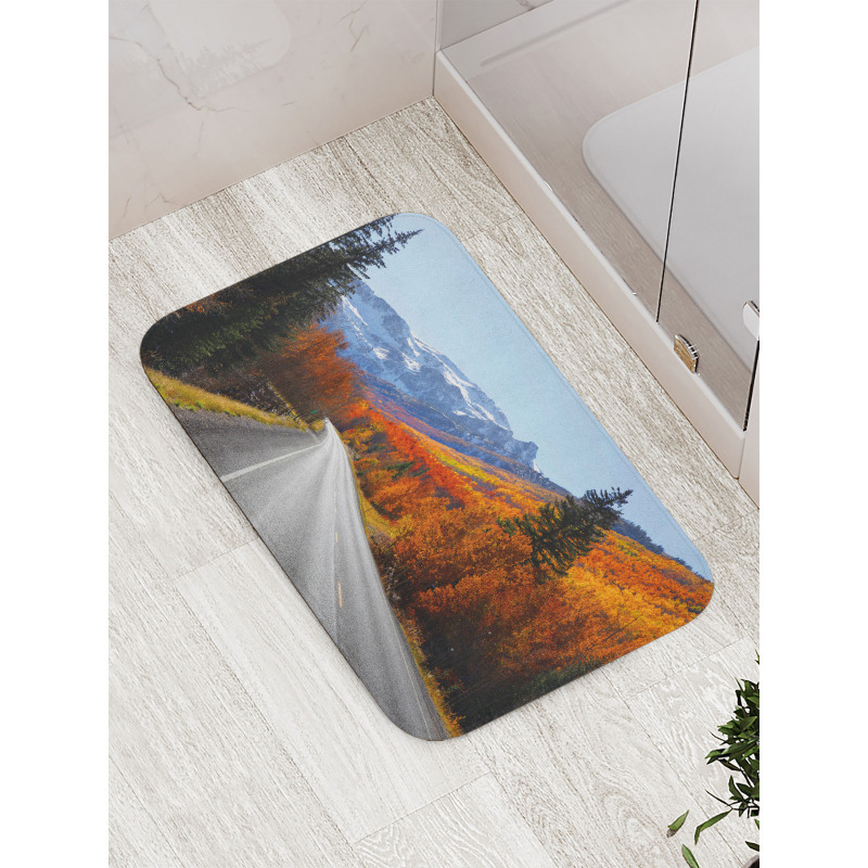 Highway Countryside Travel Bath Mat