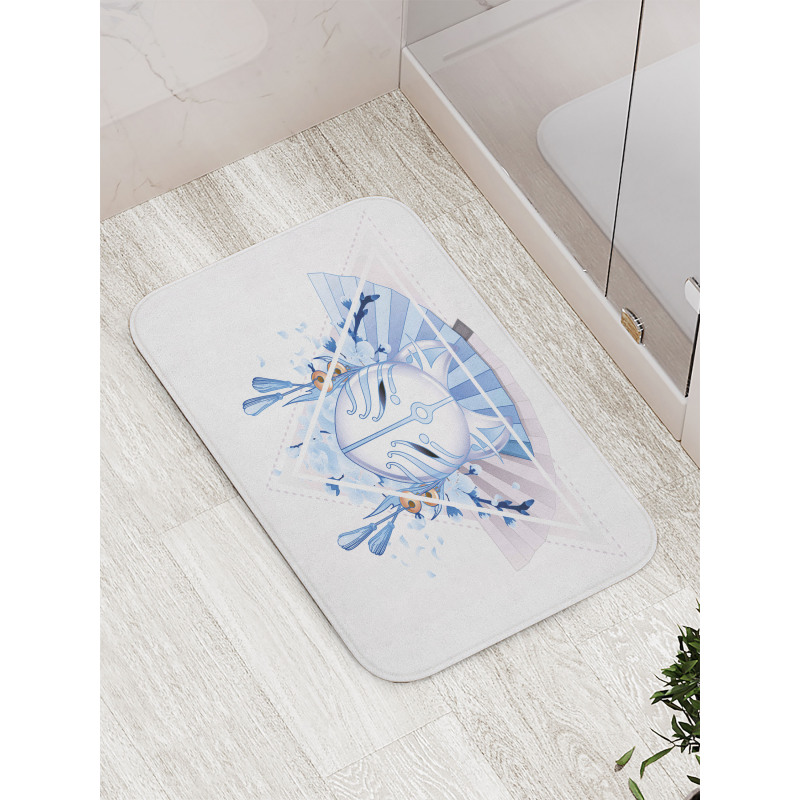 Fox Mask Kitsune Bath Mat