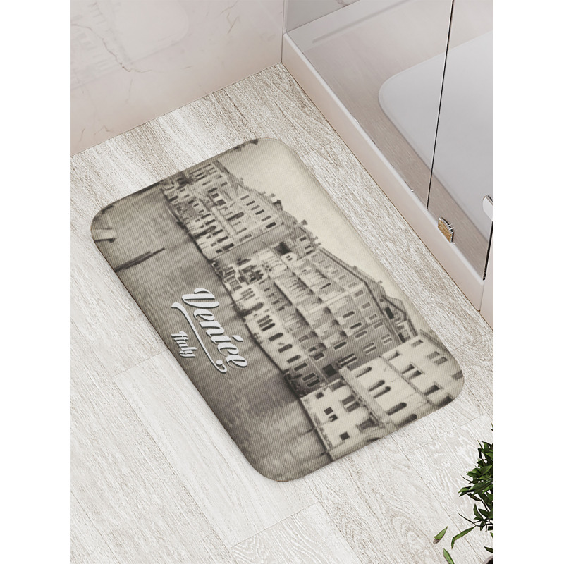 Old Venice Vintage Photo Bath Mat