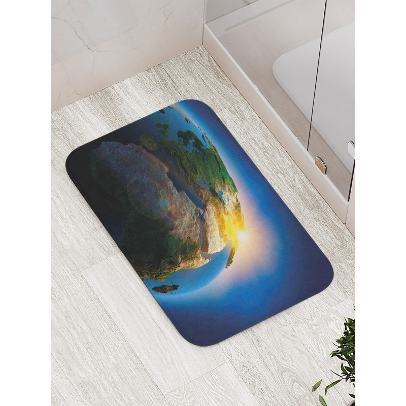 Morning Sunrise Space Bath Mat