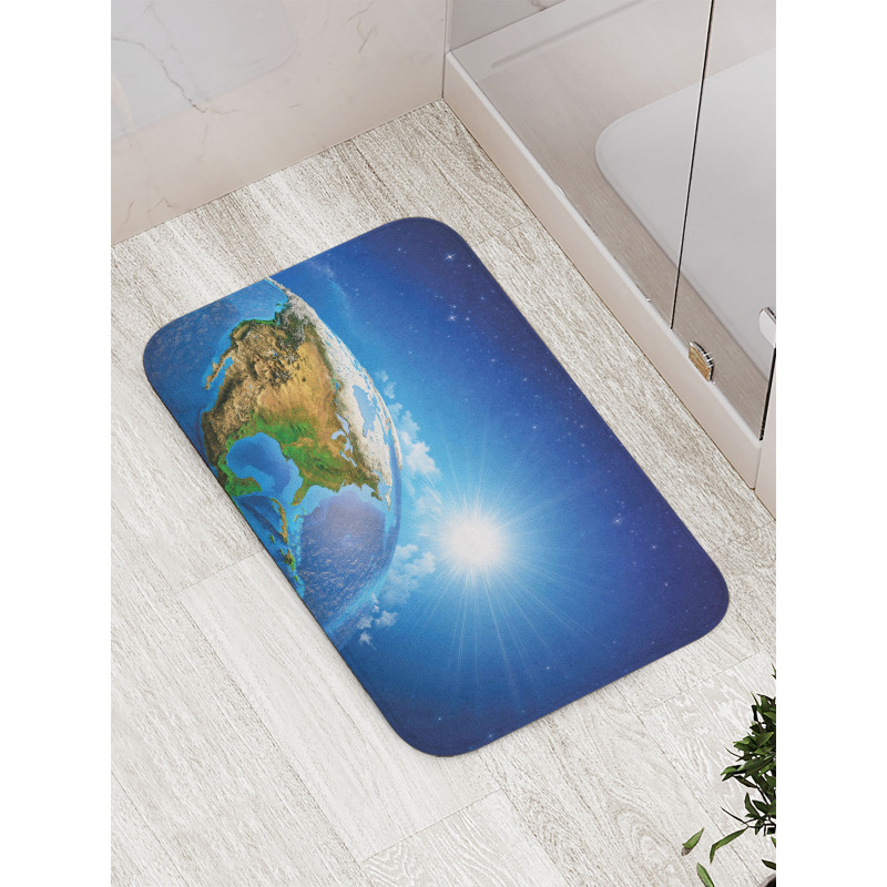 United States in Space Bath Mat