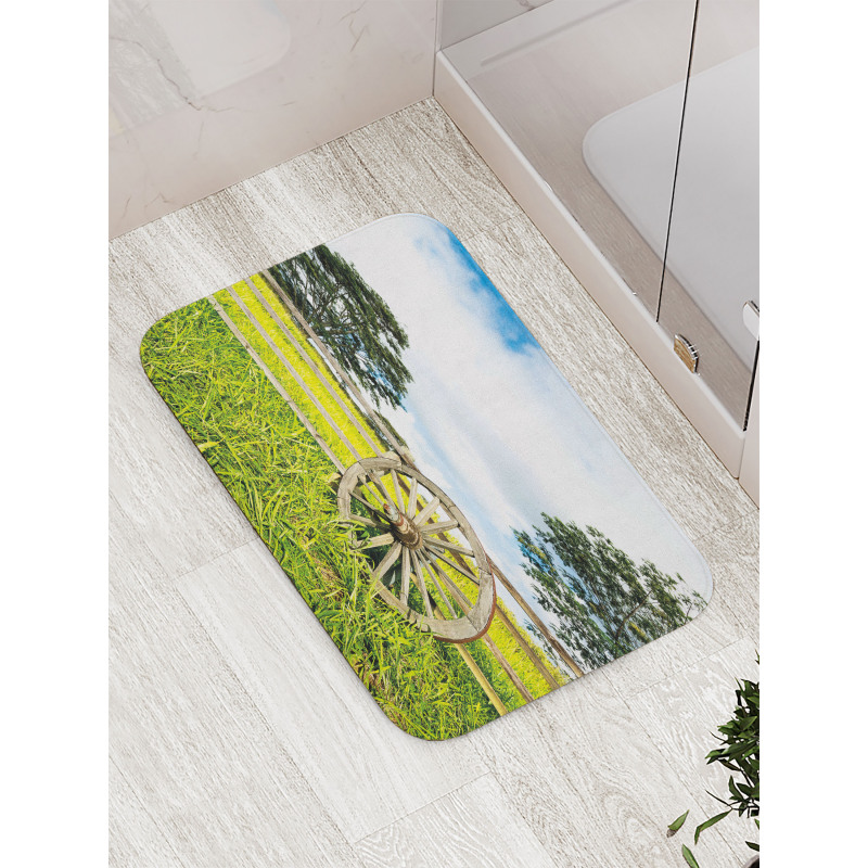 Green Meadow Bath Mat