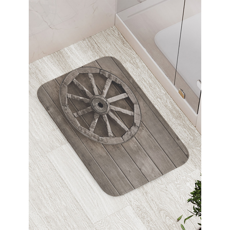 Old Carriage Bath Mat