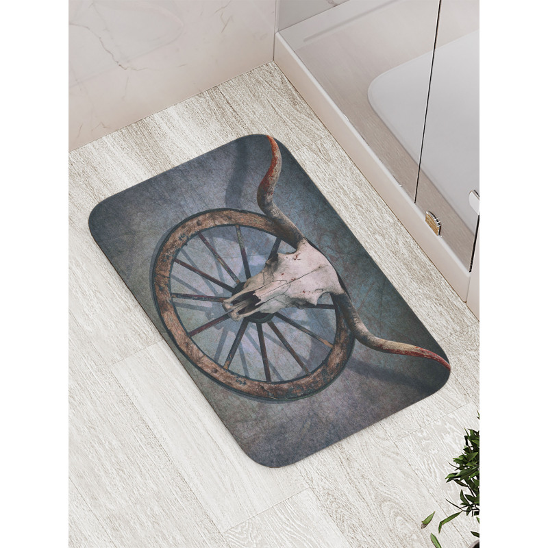 West Skull Bath Mat