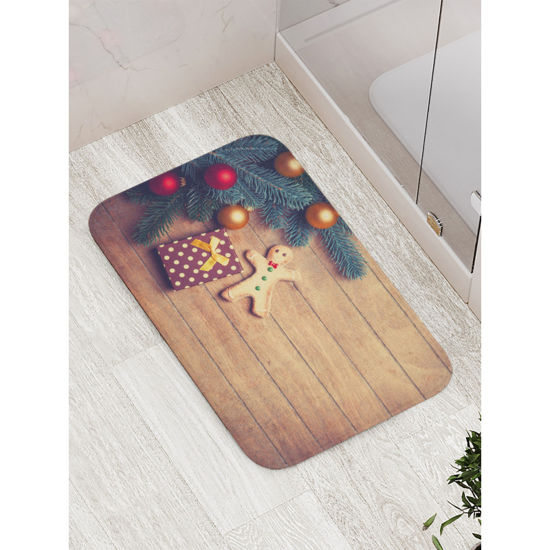 Cookie Present Bath Mat