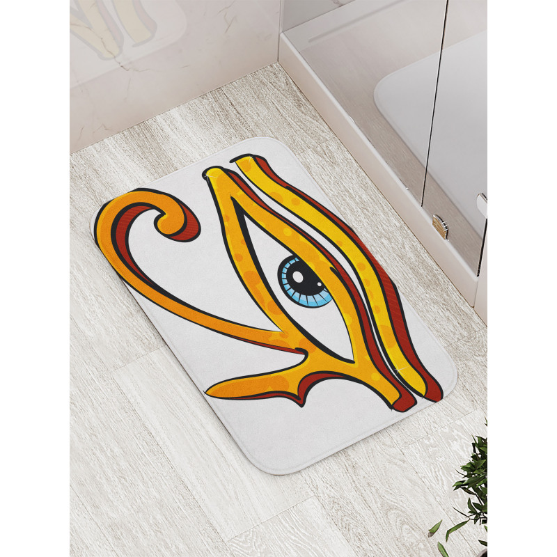 Eye Shape Egyptian Bath Mat