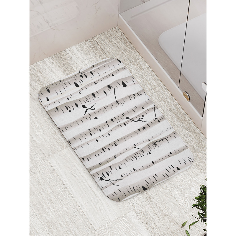 Seasonal Woodland Bath Mat